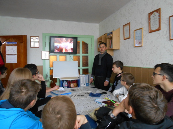 В воскресной школе Вознесенского кафедрального собора Кузнецка
