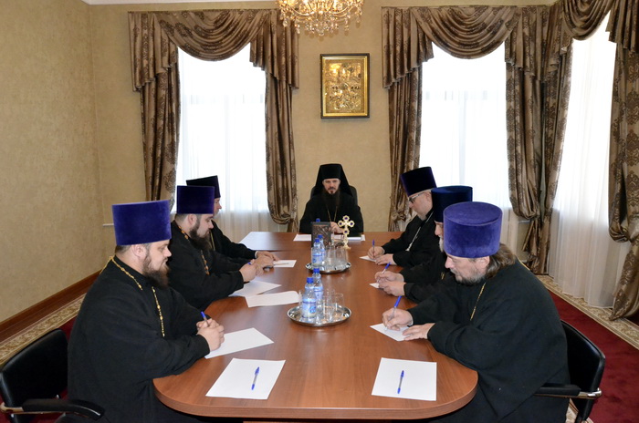 18 октября состоялся Епархиальный совет.