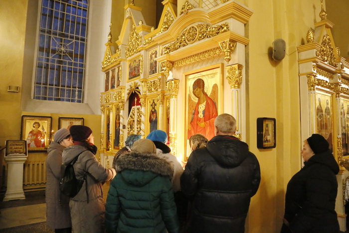 Божественная литургия и крестный ход в Вознесенском кафедральном соборе Кузнецка