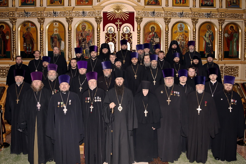 Епархиальное собрание духовенства Кузнецкой епархии 11 декабря 2018 года